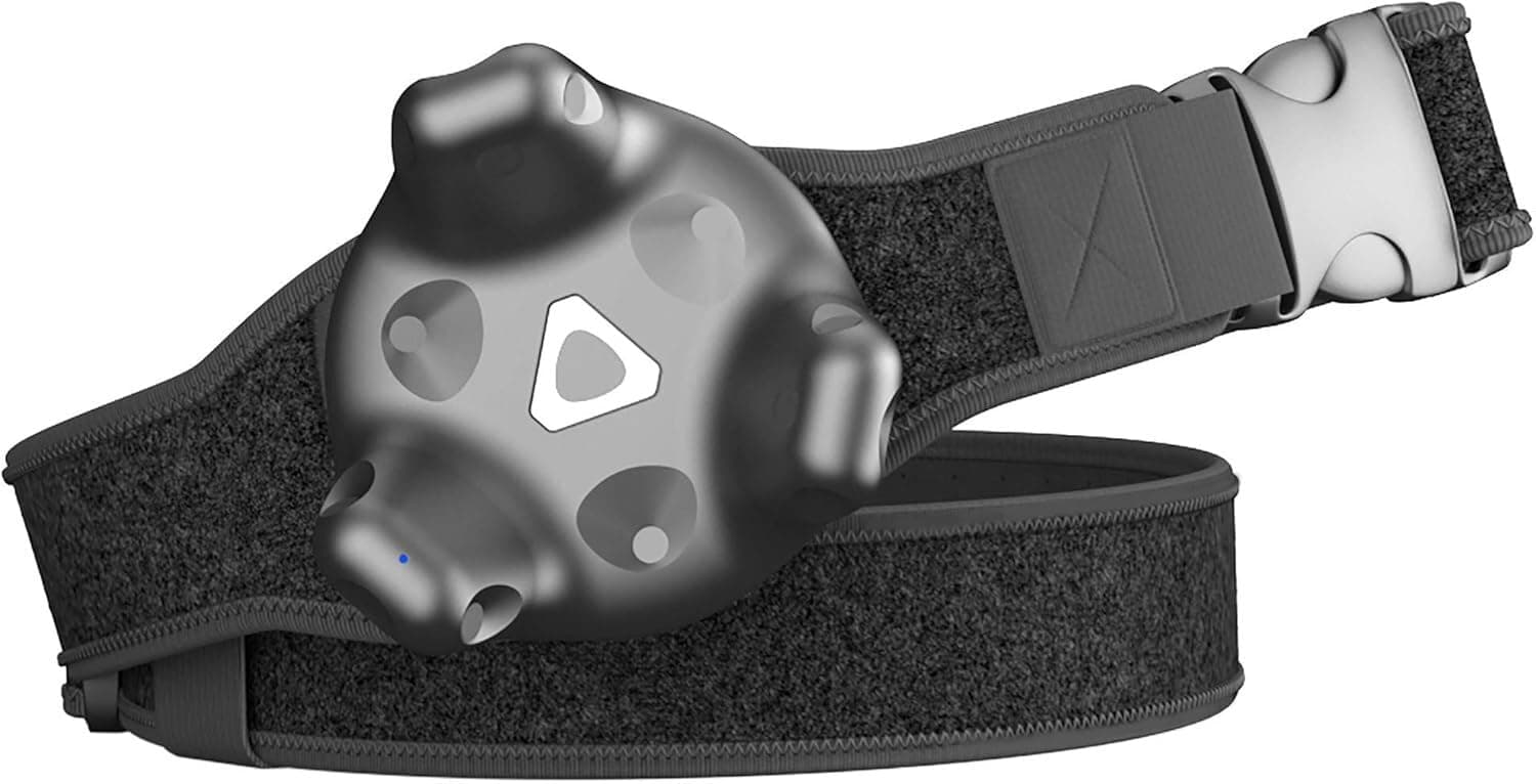 VR Tracker Belt for HTC Vive System Tracker Puck - Adjustable Belt Strap for Waist and Full-Body Tracking in Virtual Reality
