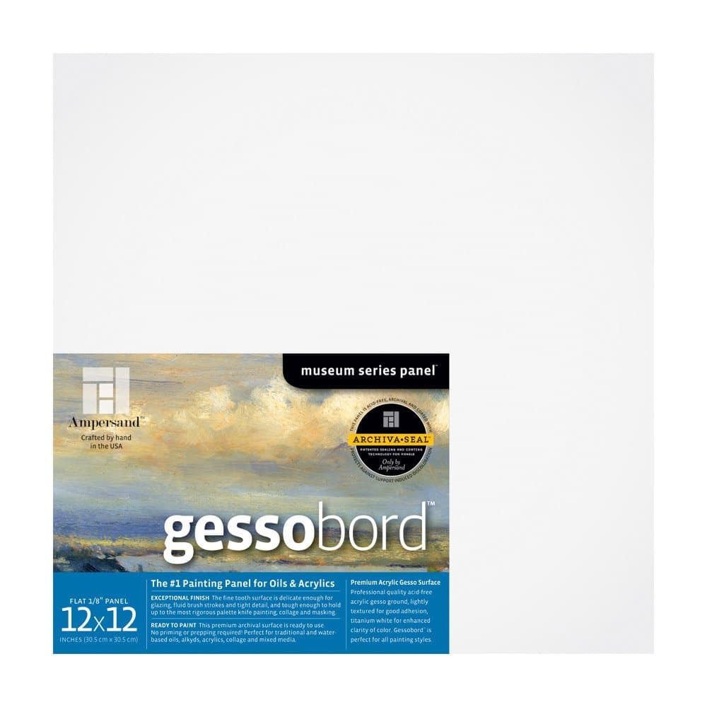 GESSOBORD 1/8IN FLAT 12X12