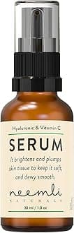 Neemli NaturalsHyaluronic & Vitamin C Serum, Light and Non-Greasy Age-Defying Serum, Brighten Skin Tone - 30ml (Pack of 1)