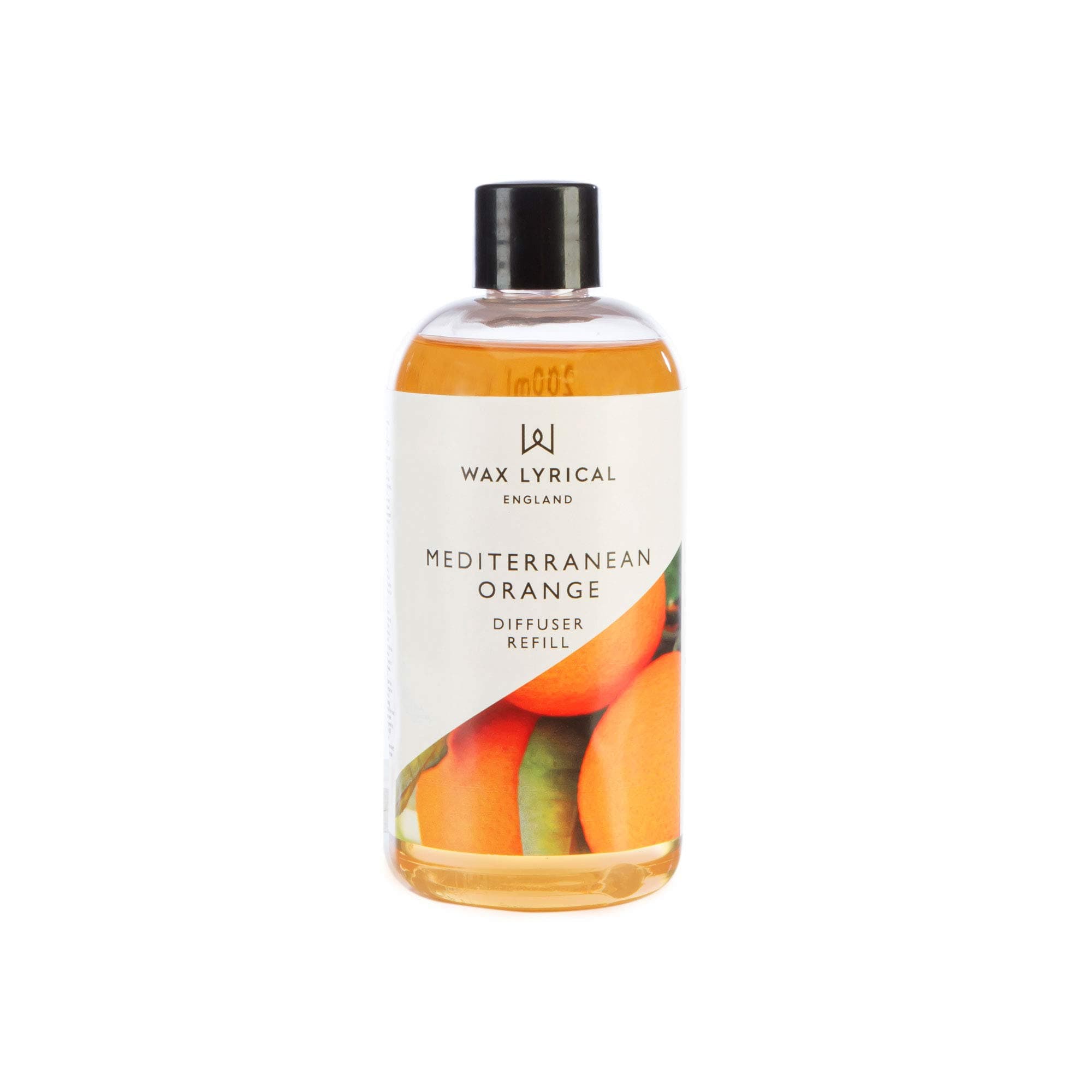 Mediterranean Orange Reed Diffuser Refill - 200ml | Refreshing Orange Citrus Scent | Made in England