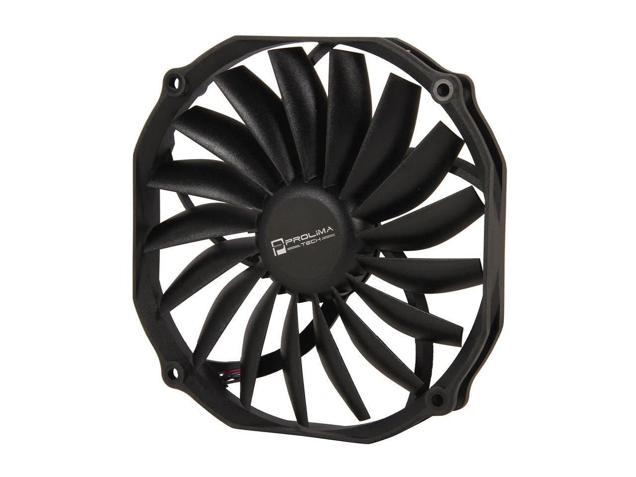 Prolimatech compatible Ultra Sleek Vortex, schwarz - 140mm
