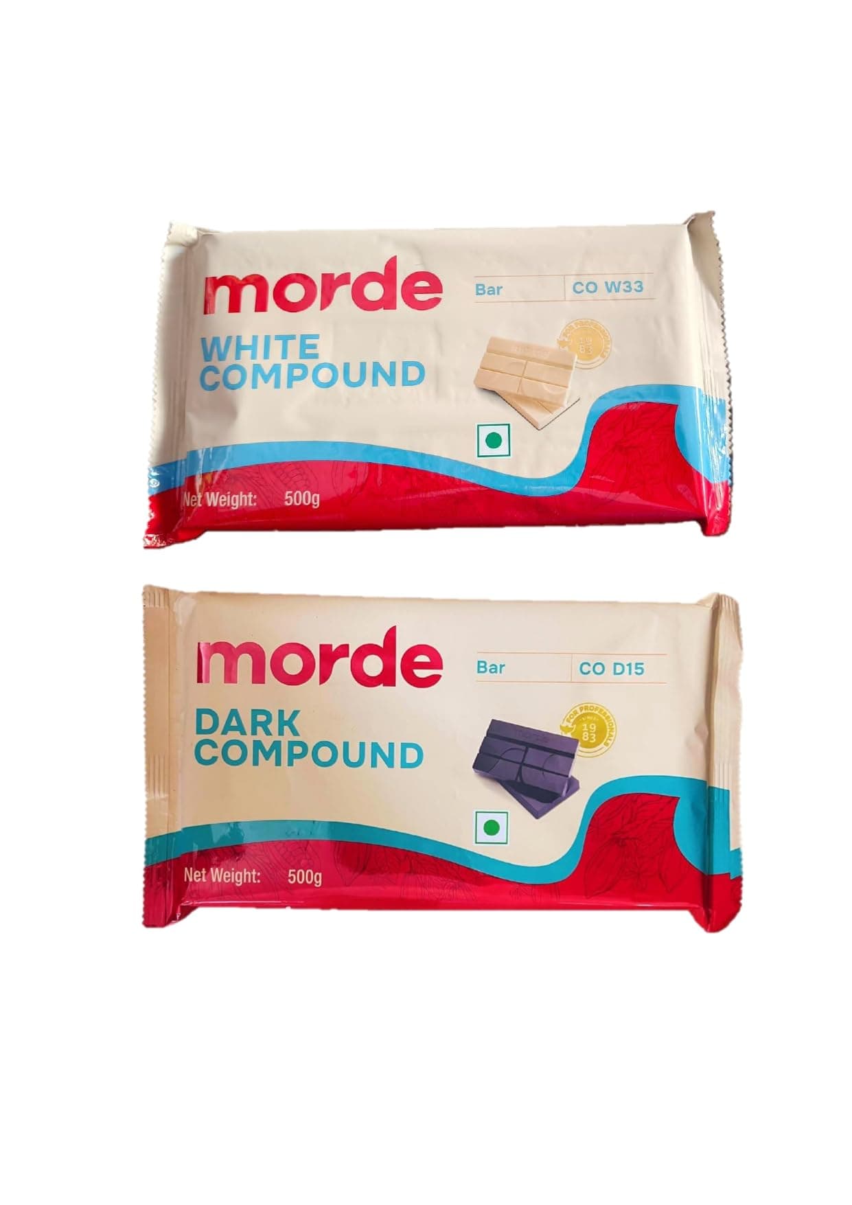 Morde Dark Chocolate Compound (White and Dark Chocolate Compound) 500 gram