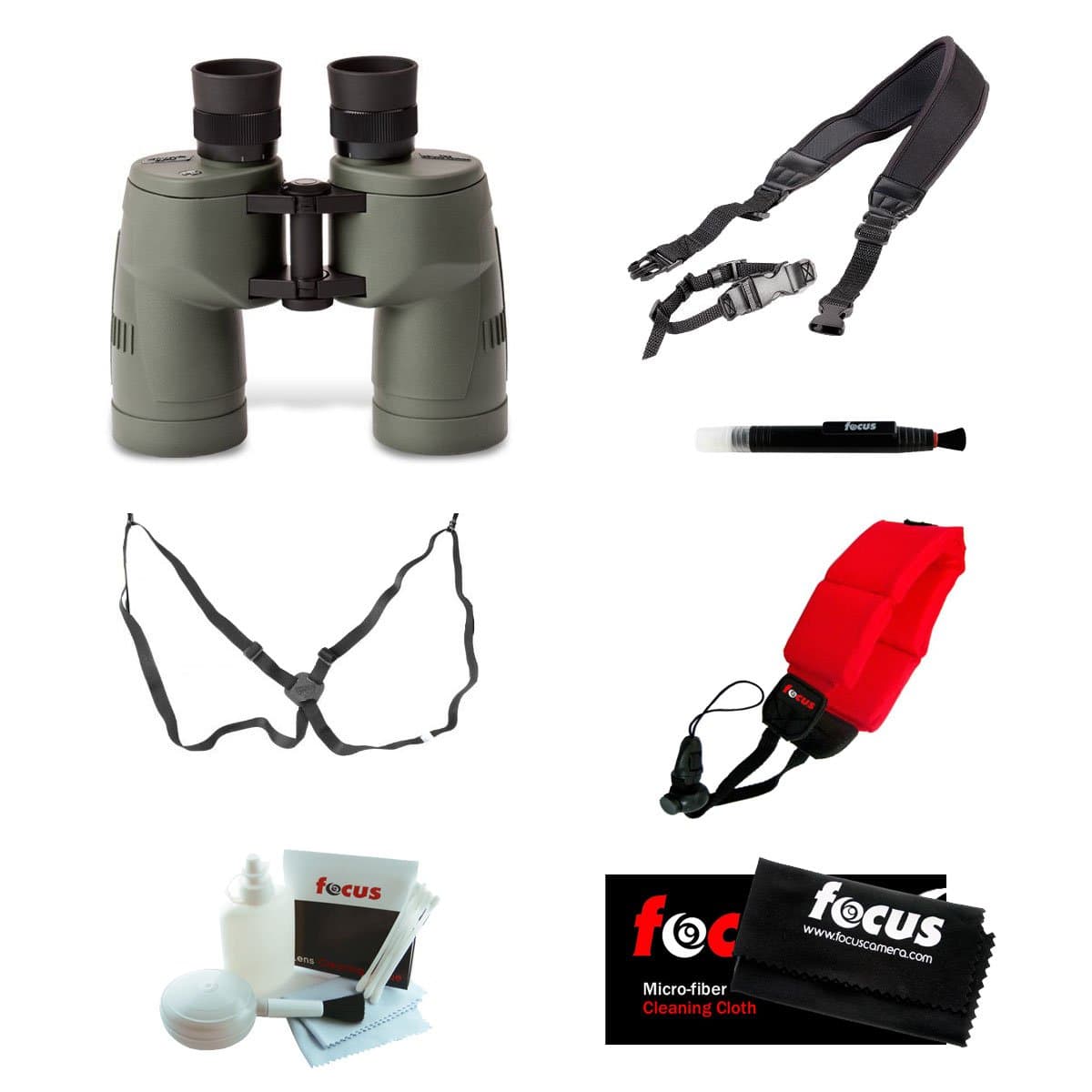 Vortex Hurricane 10x50 Binocular with Deluxe Accessory Kit