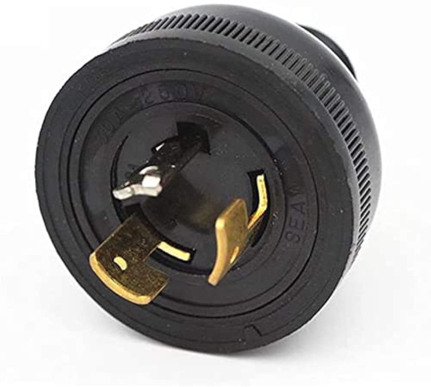 ABBASALI American Indian Generator Control Panel Anti-off Converter Plug Socket NEMA Plug Black 250v 30A US 3-pole Industry Power Plug Socket