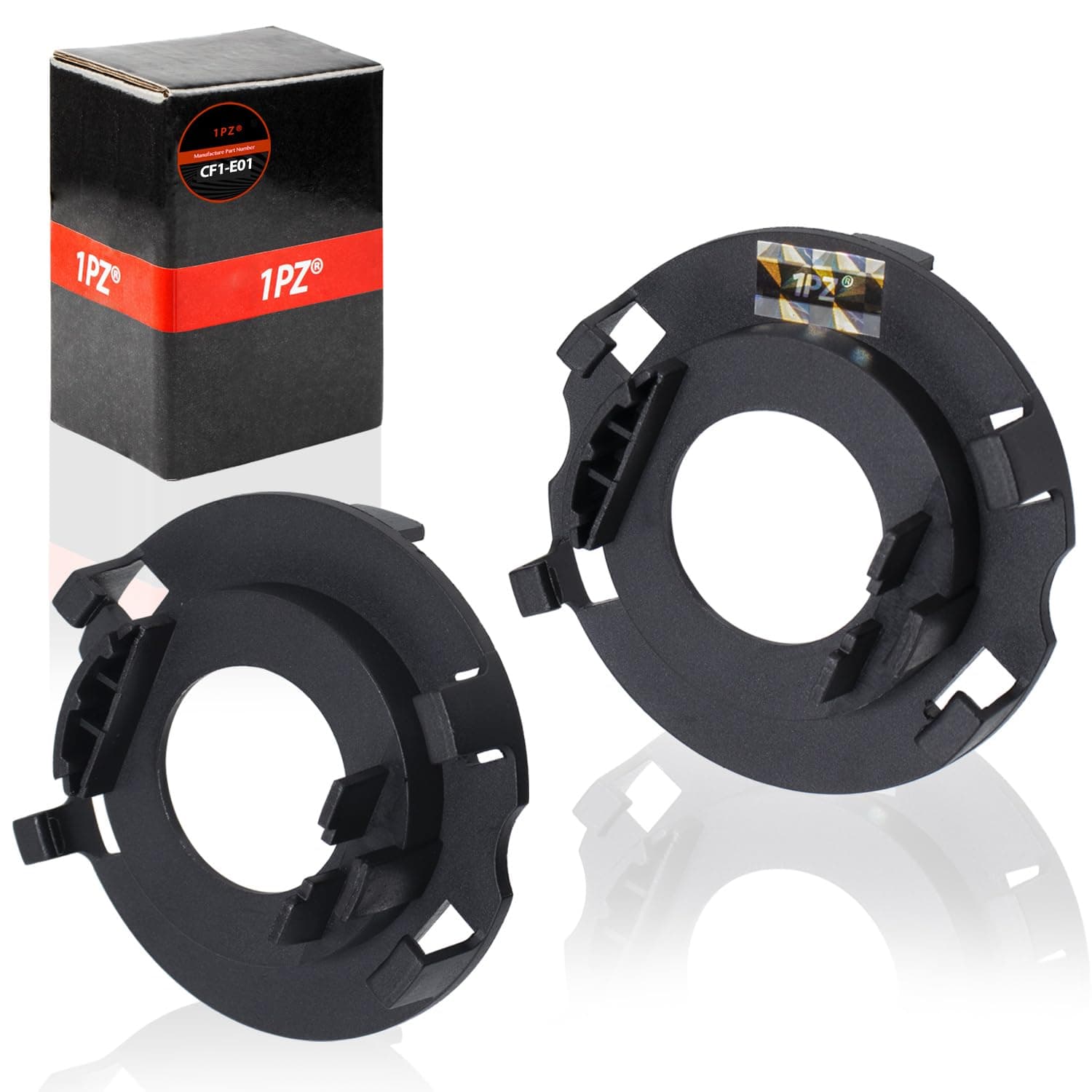 1PZ CF1-E01 H7 Headlight Bulb Adapter Holder Socket for KIA K3 K4 K5 Sorento SportageR Coupe Grand Santa Fe Hyundai Sonata9 Coupe Veloster 2pcs