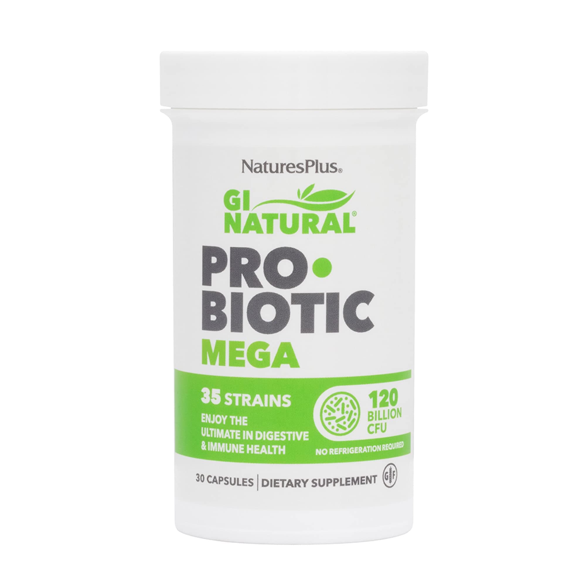 GI Natural Probiotic Mega, 120 Billion CFU, 30 Capsules