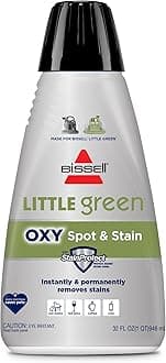 Bissell Little Green Spot & Stain Formula for Portable Carpet Cleaners, 2038G