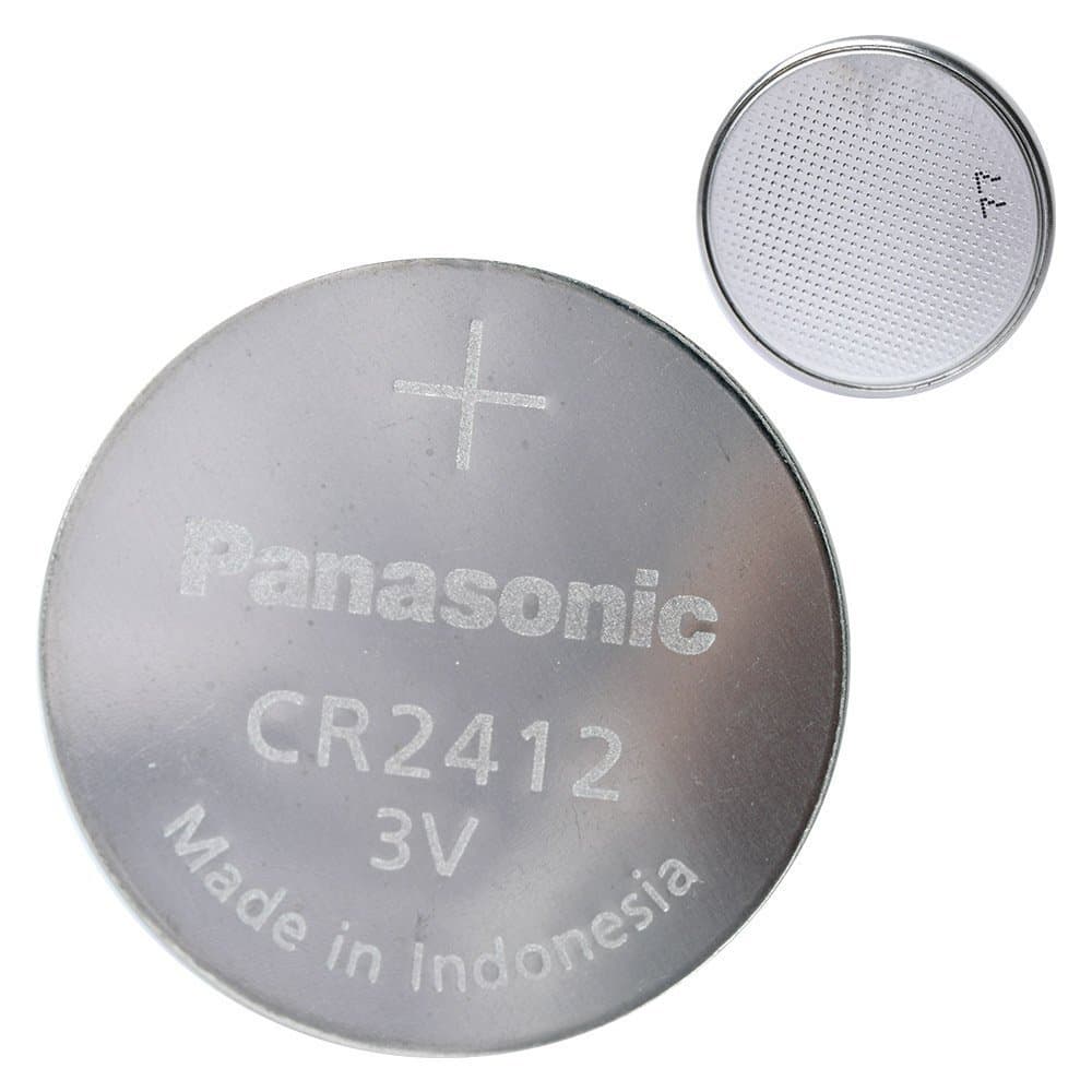 Panasonic CR2412 Lithium Battery 3V (2 Batteries Per Pack)