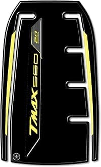 labelbike - 3D Sticker Motorcycle Tank Door Protection and Decoration in Resin Compatible with Yamaha Tmax 560 20Th Anniversary 2021