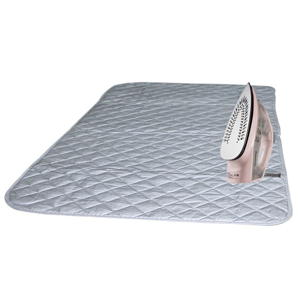 Portable Ironing Mat Blanket (Iron Anywhere) Ironing Board Replacement, Iron Board Alternative Cover,Quilted Washer Dryer Heat Resistant Pad, Ironing Board Covers