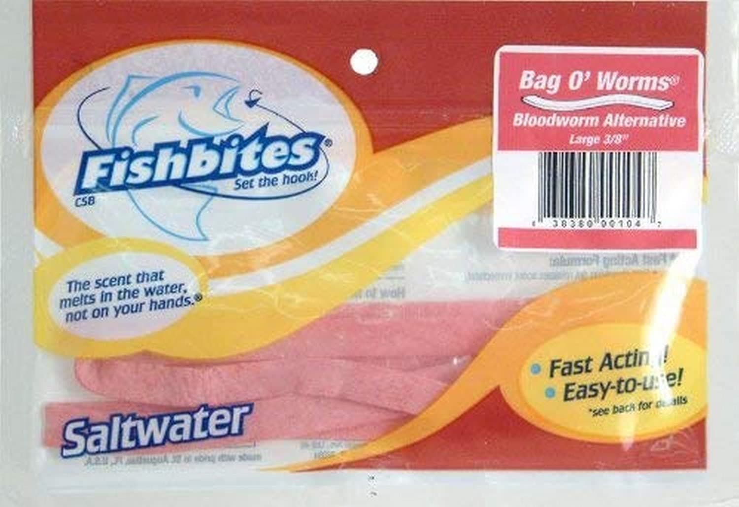 Bag O'Worms Bloodworm - Fast Acting - Red