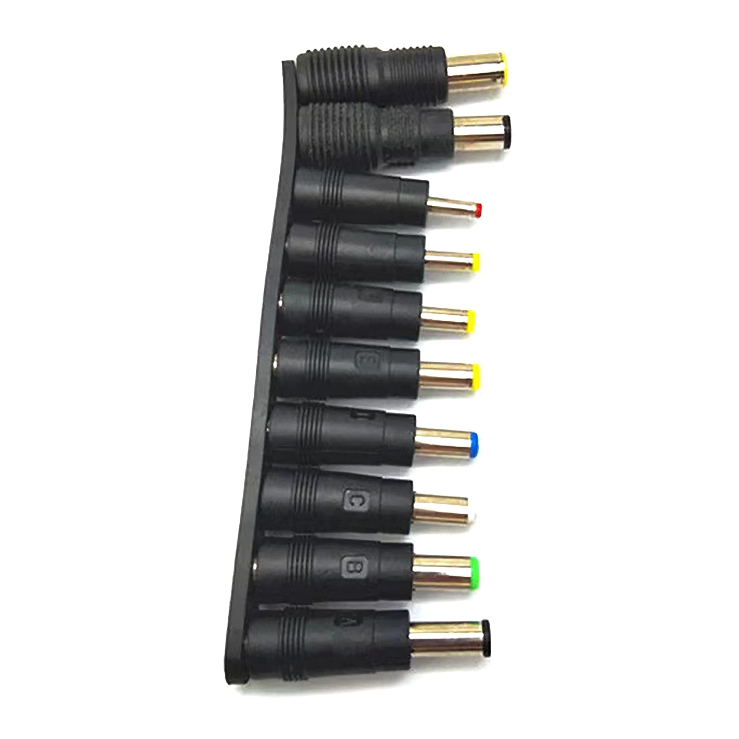 – DC Barrel Jack Adapter 10Pcs Universal DC Tip Set, 5.5 x 2.1mm, Compatible with HP, Dell, Lenovo, Toshiba, Sony Laptops