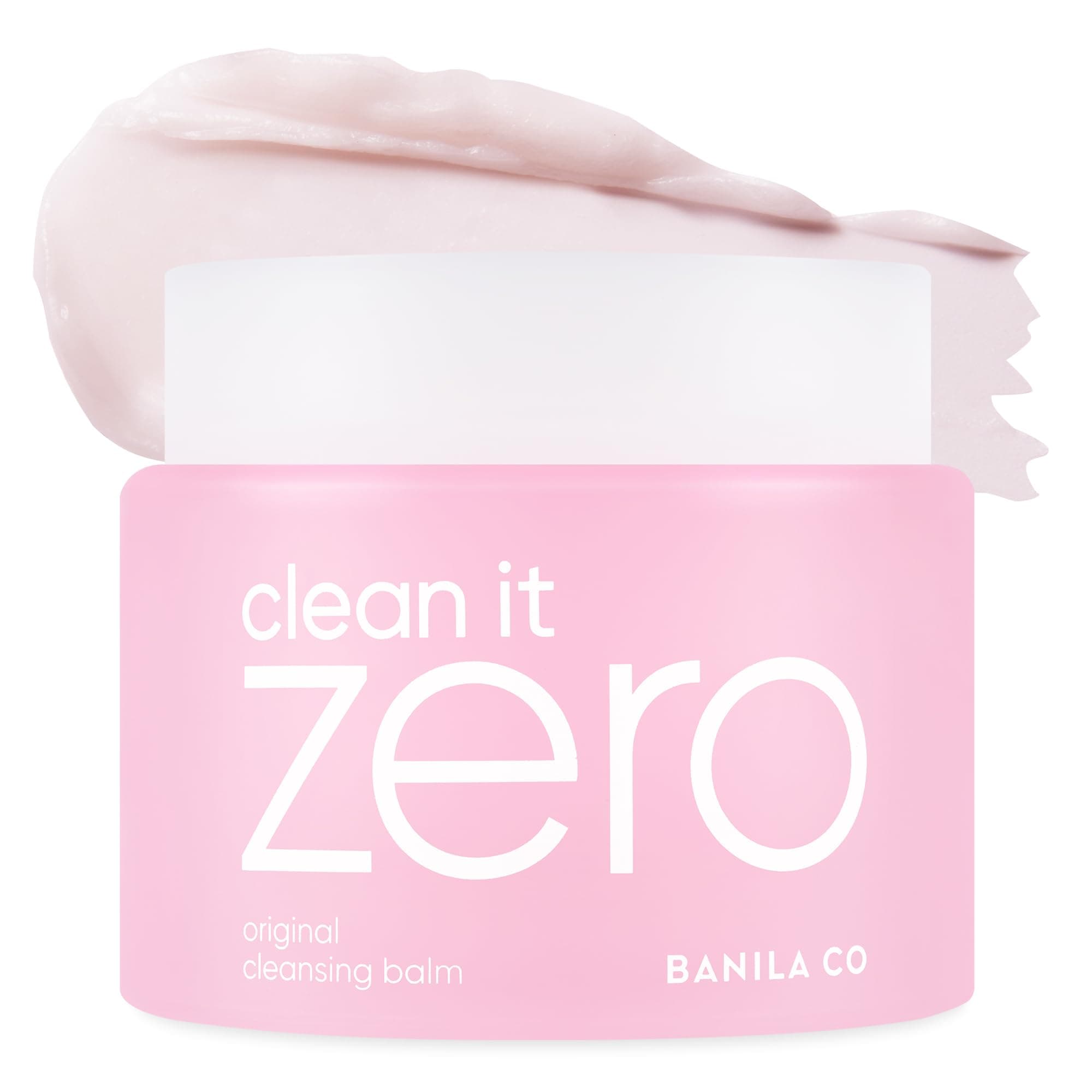 Clean it Zero Original Cleansing Balm Big Size | Korean Makeup Remover, Hydrating Facial Cleanser Wash for All Skin Types | Vegan | Made with Acerola Berry & Vitamin C (180ml / 6.08 fl.oz)