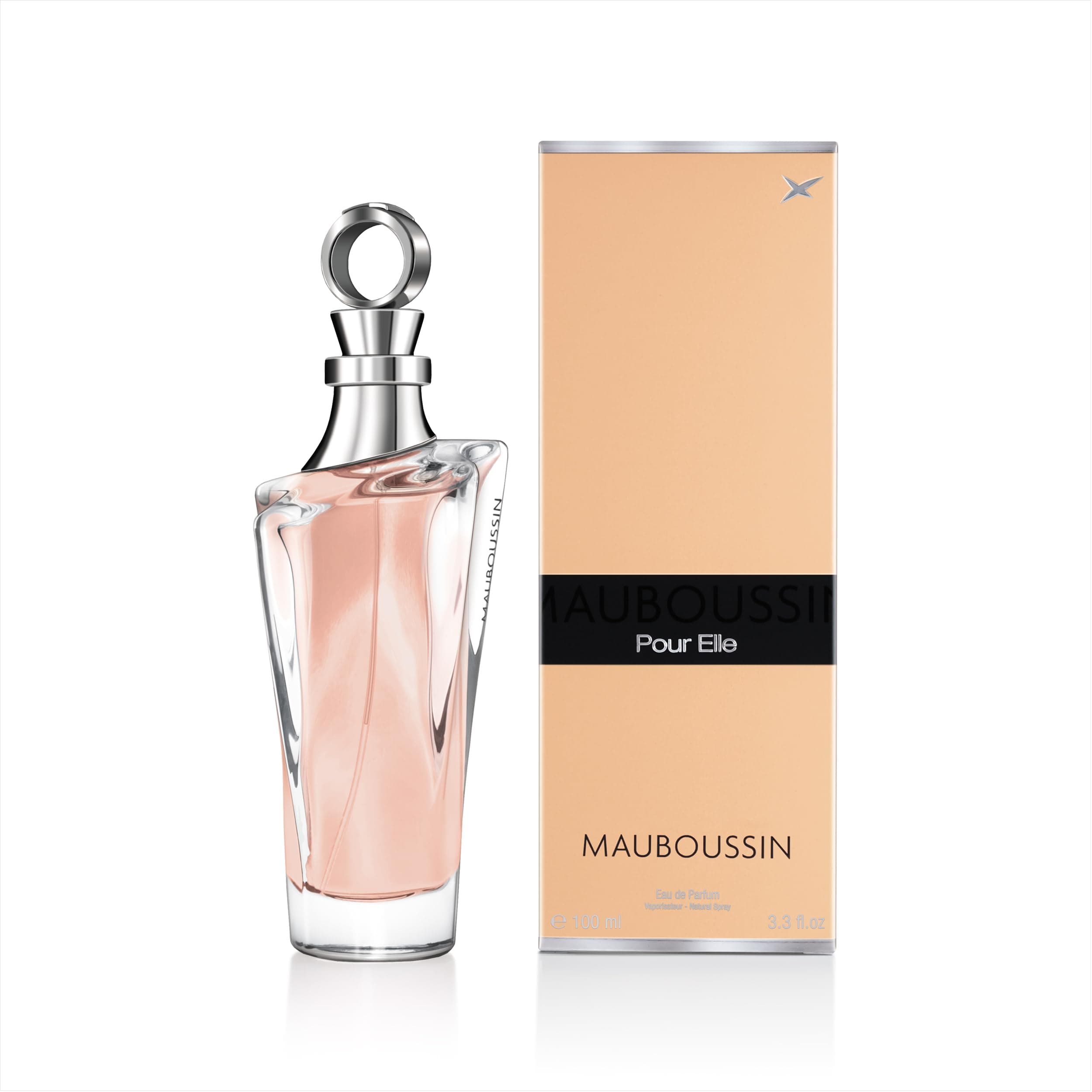 Mauboussin - Pour Elle 100ml (3.3 Fl Oz) - Eau de Parfum for Women - Floral & Fruity Scents