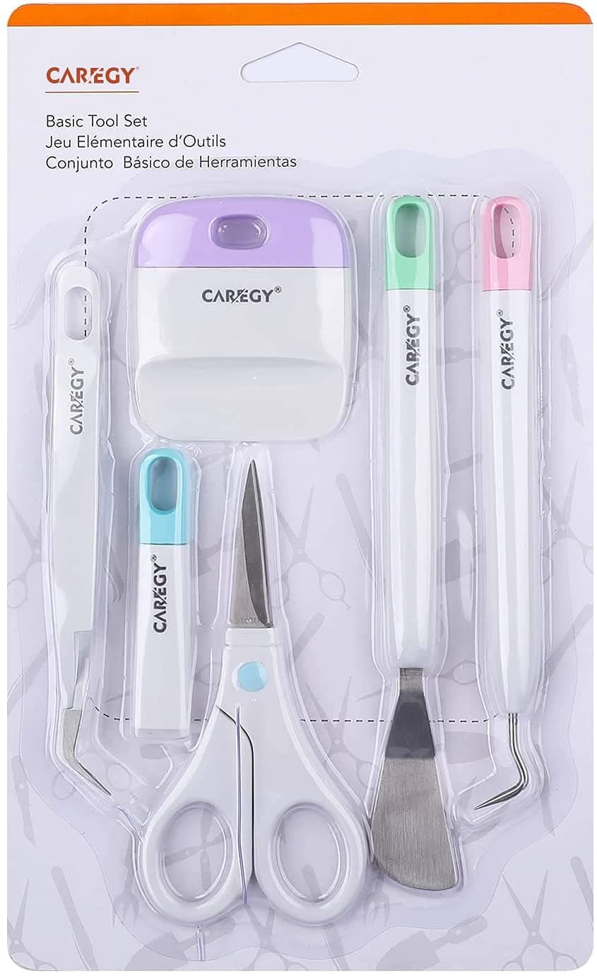 Craft Vinyl Weeding Tools Set, Precision Craft Tools Kit, Weeding Kits for Cricut/Silhouette/Siser/Oracal 631/651/751 Vinyl