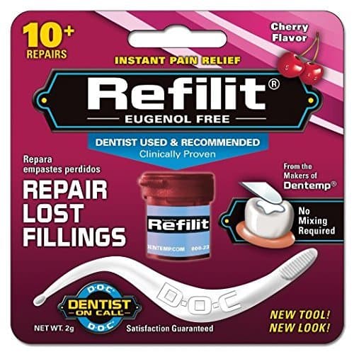 Refilit Filling Material, Cherry, 5 Count by Refilit