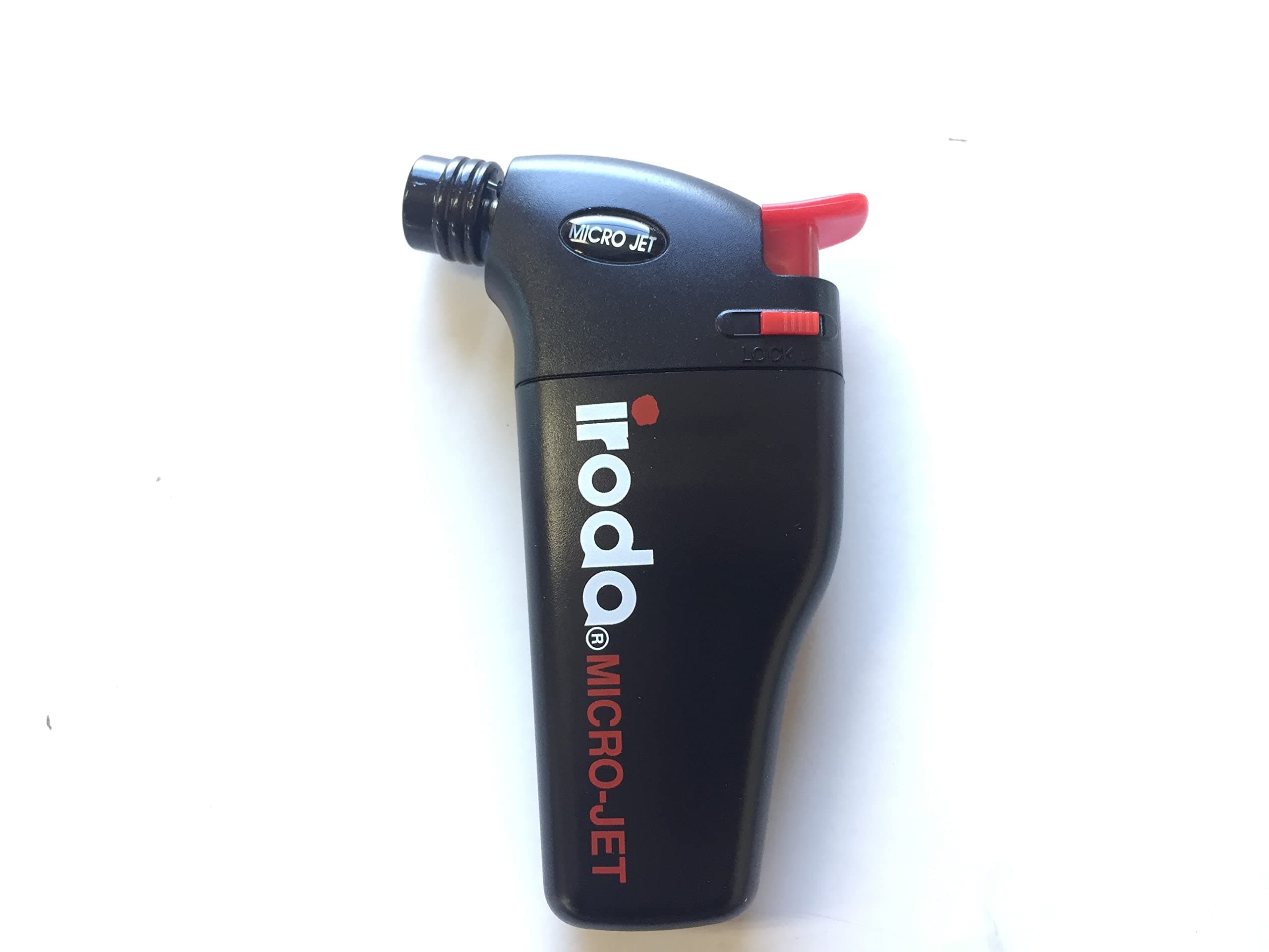 Iroda MJ-300 MICRO-JET Cordless Refillable Butane Torch - "Black"
