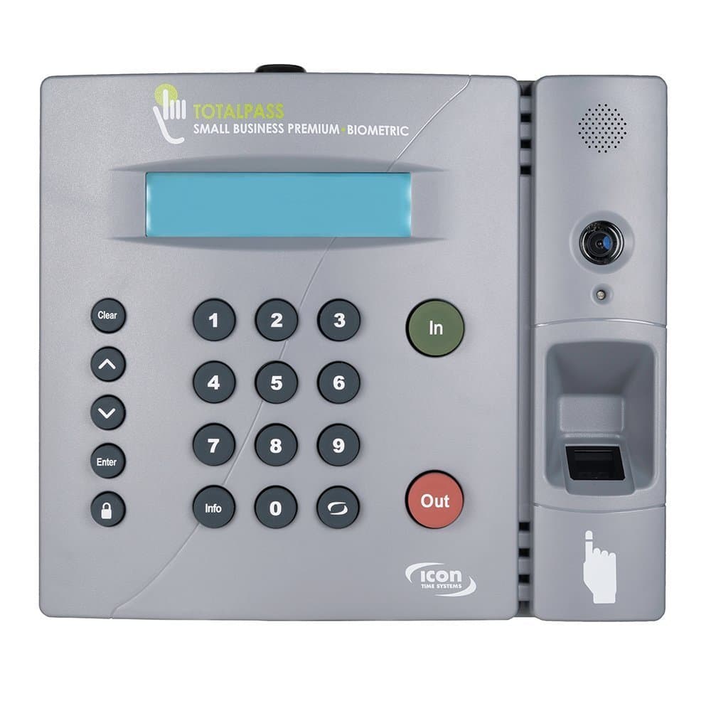 TP-BIO TotalPass Small Business Premium| Biometric Time Clock
