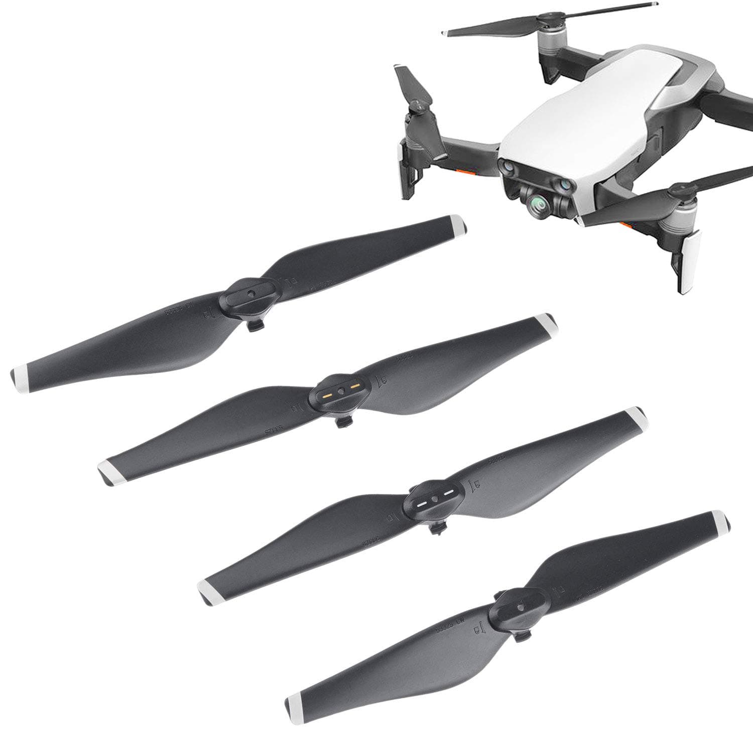 CAMKIX Propellers replacement for DJI Mavic Air - 1 Set (4 Blades) - Quick Release Foldable Wings - Flight Tested Design - Essential Accessory for your DJI Mavic Air
