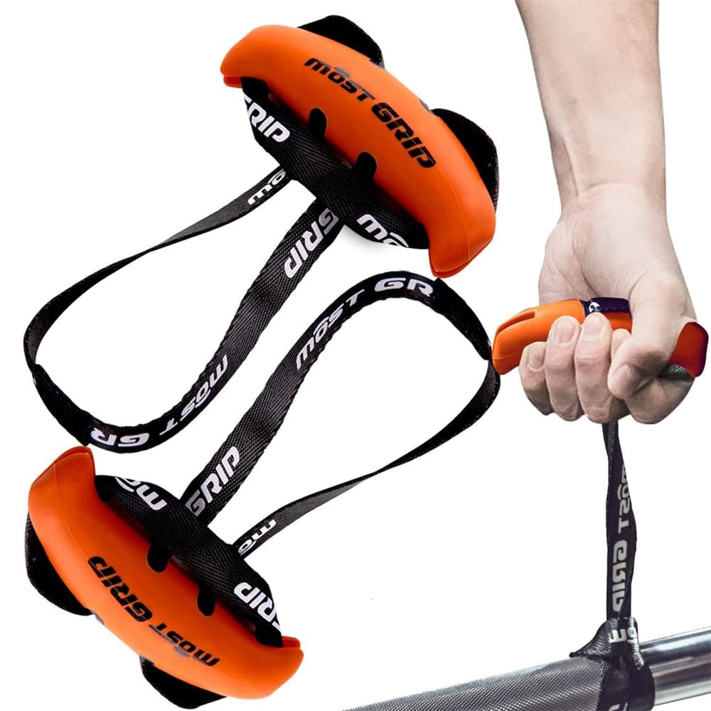 Azonee Exercise Handle, Pull up Handles, Tranining Grip for Back, Ergonomic Resistance Band Handles, Workout Handles, Strength Training Resistance Bands for Men