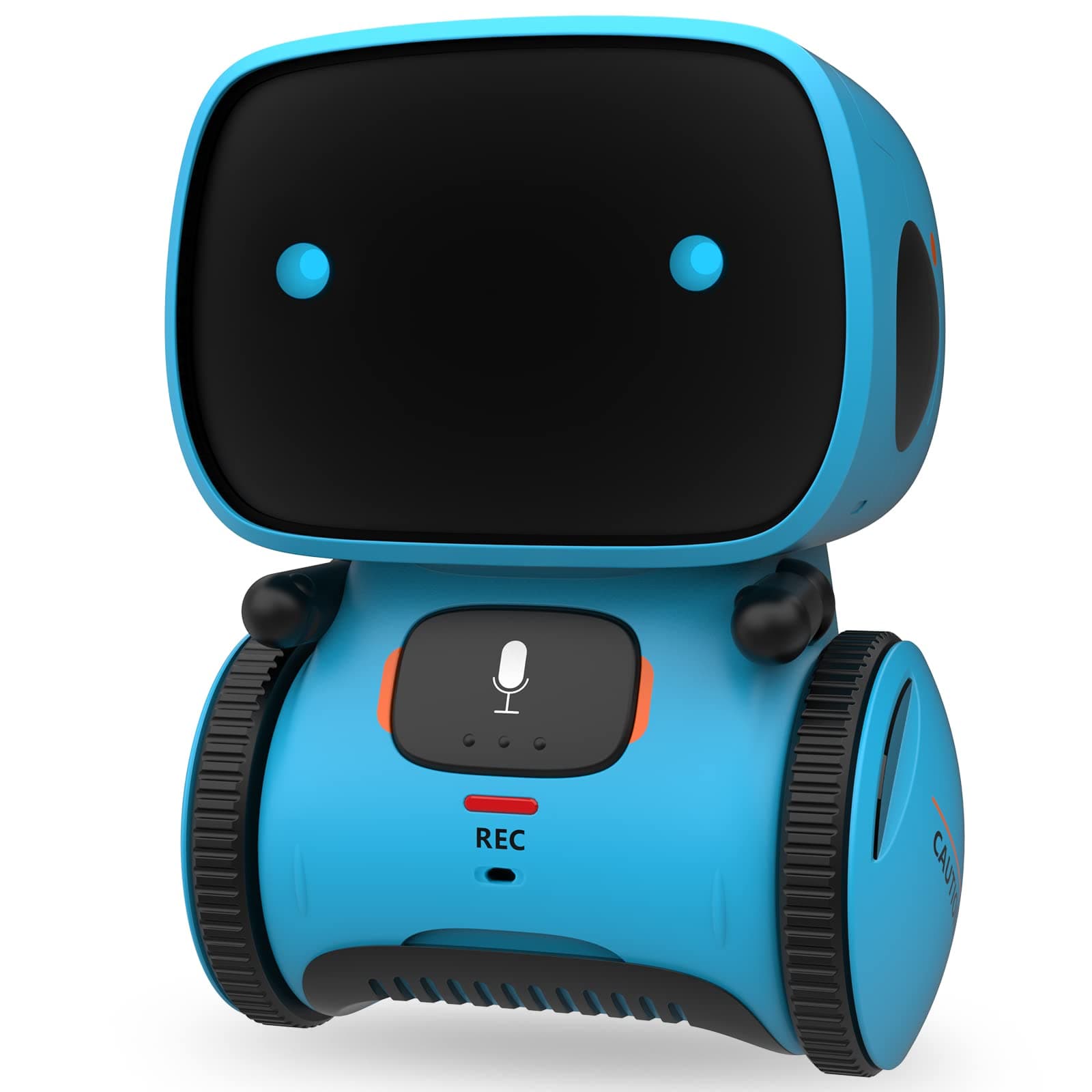 Interactive Talking Robot for Boys, Smart Toy with Touch Control, Playback Mode, Dancing, Singing, Educational Gift for 3-7 Year Old Kids (Blue)