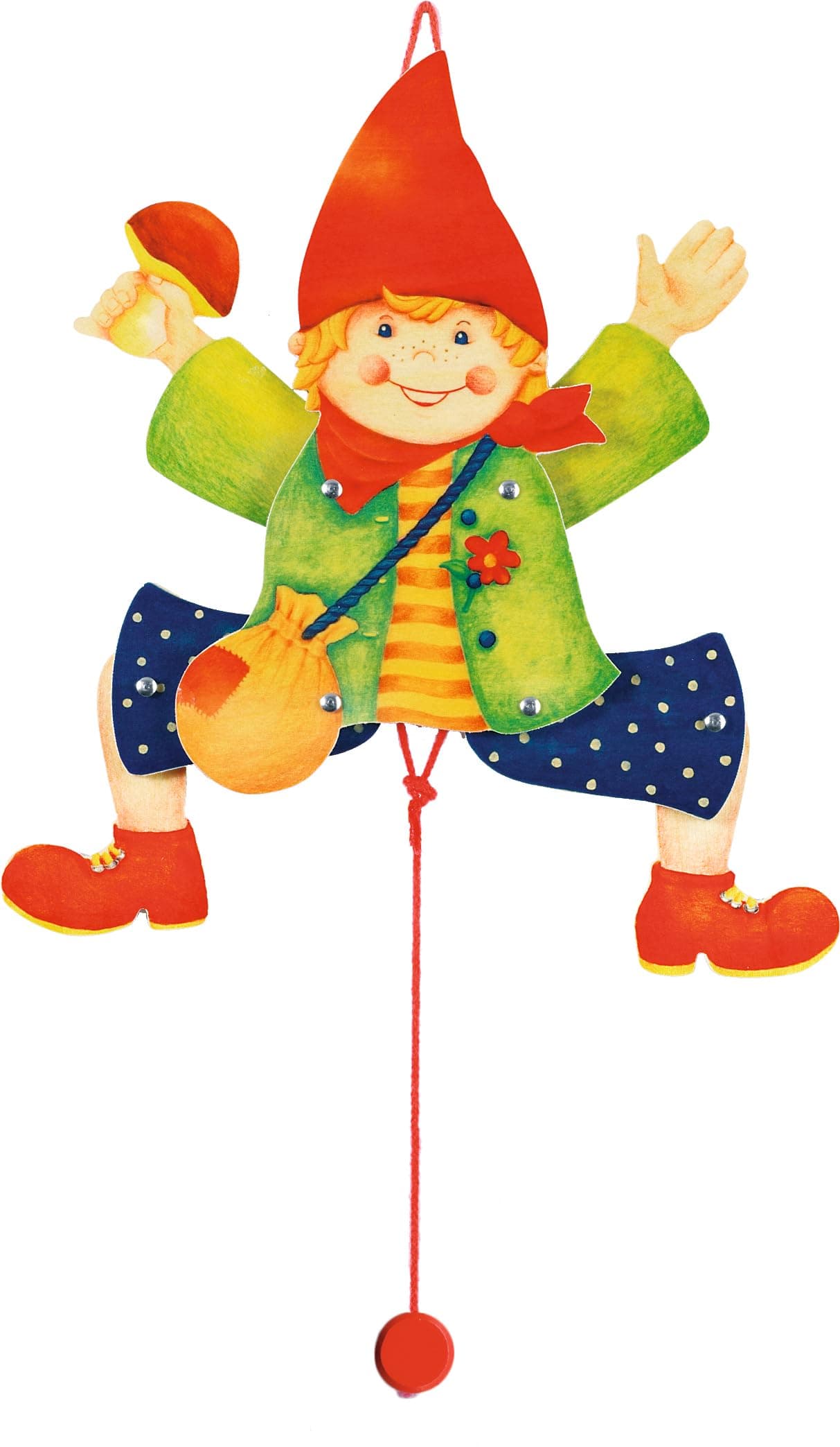 GOKI 53004 Jumping Jack Boy Toy, Mixed