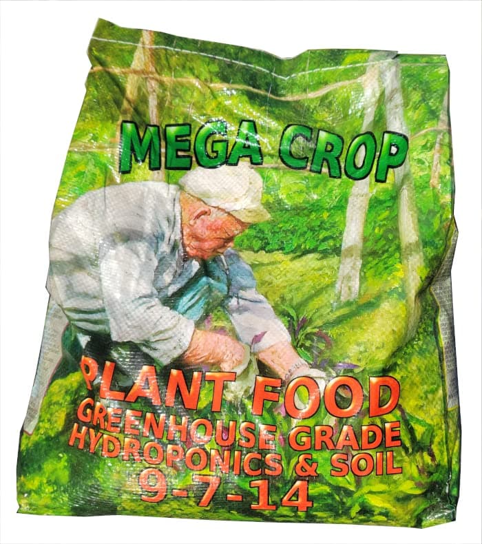 Mega Crop 1-Part Complete Base Nutrient - Hydroponic and Soil Fertilizer for Plants with Organics – Easy to Use for Max harvests
