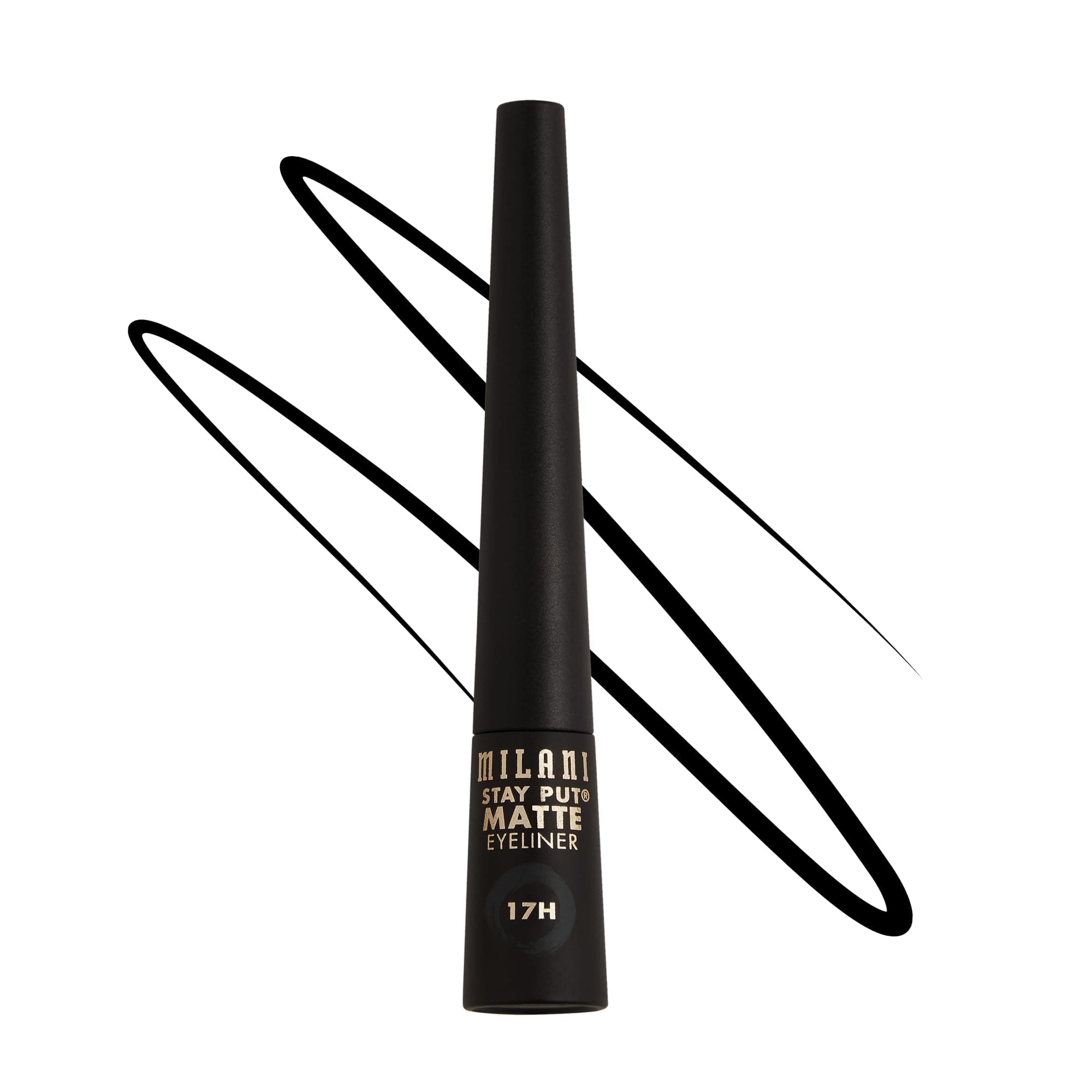 Milani Stay Put Matte Liquid Liner, 01 Black Matte