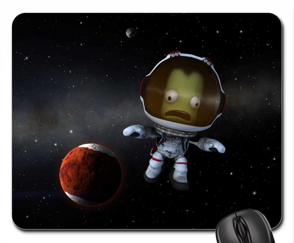 Kerbal-space-program Mouse Pad, Mousepad (10.2 x 8.3 x 0.12 inches)