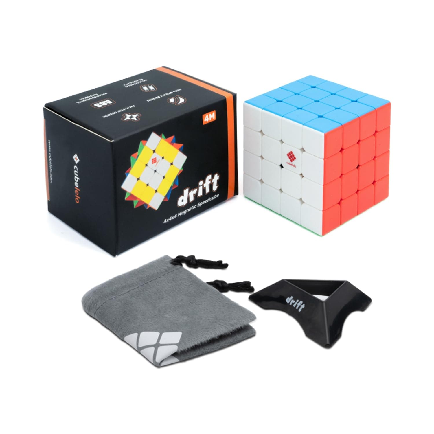 Drift 4M 4x4 (Magnetic) Speed Cube | AKA Revenge Cube | Combines Smoothness, Stability and Durability | Toys for Kids Ages 7-14 Boys Girls and Adults All Ages | 4x4x4 Puzzle Speedcube Toy