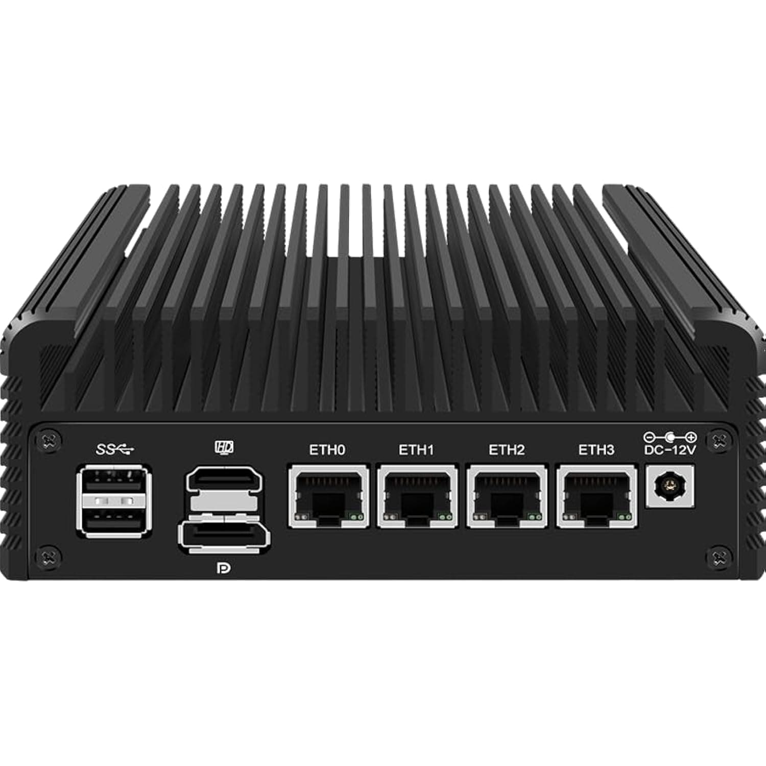 CWWK Mini PC Intel N Series 4 Core N100 Fanless Mini Host Soft Route (Barebone)