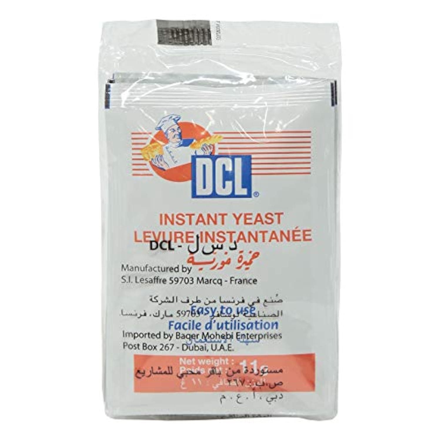 DCL Instant Yeast 4 x 11 g