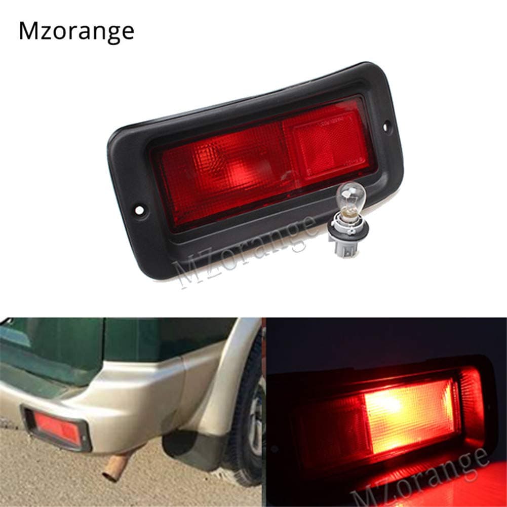 Clidr Driver Passenger Side New Pair Tail Rear Bumper Light Lamp Set Kit For Mitsubishi Pajero MONTERO Sport 1999 2000 2001 2002 2003 2004 2005 2006 2007 2008 (Left & Right)