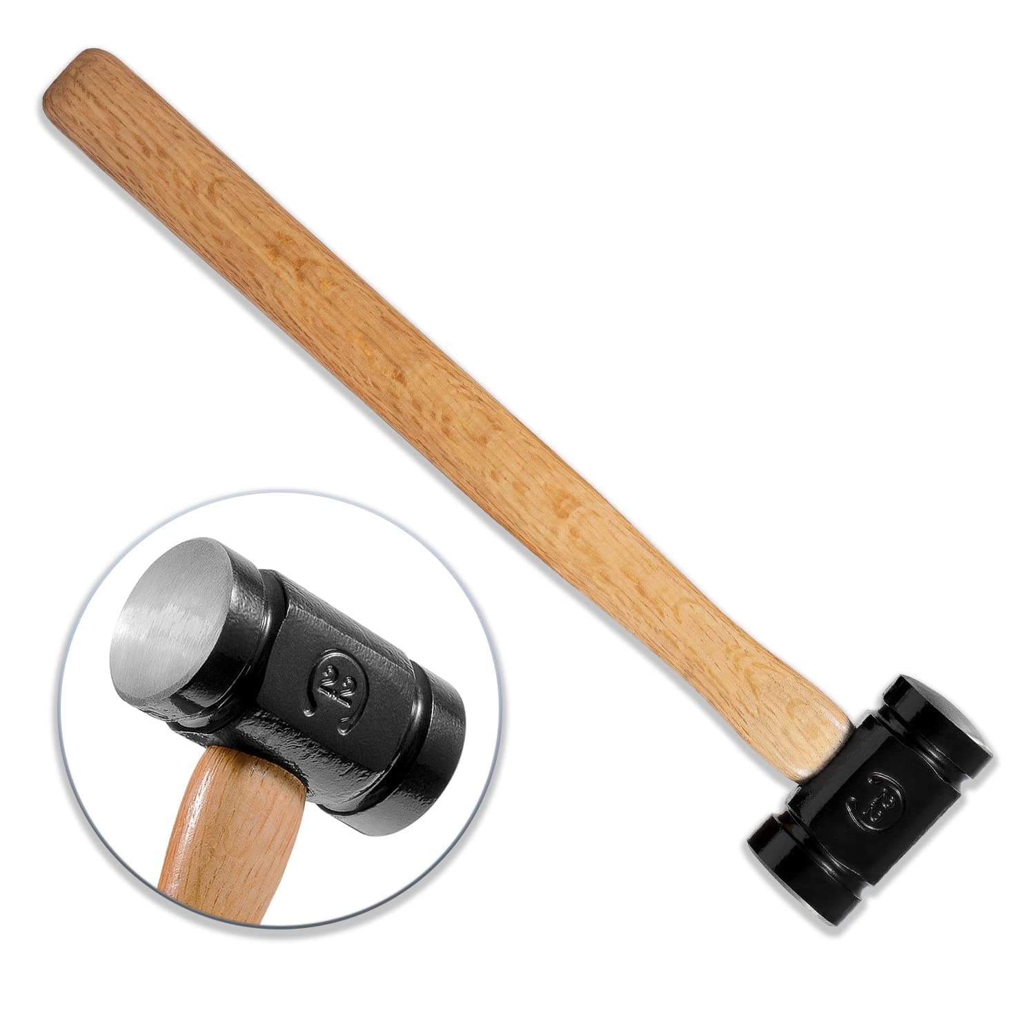 Hand-made Vintage Farrier Rounding Hammer Blacksmith Tools 36oz…