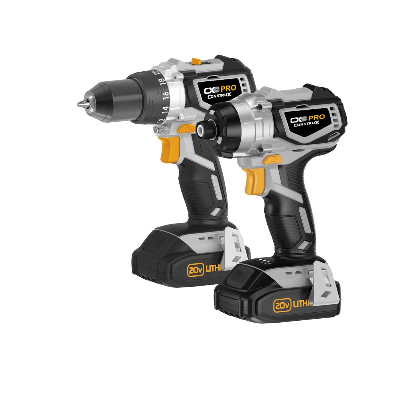 CXP20VDI 20V Max Brushless Drill and Impact Combo Kit