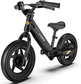 Electric Balance Bike,12 Inch Kids Electric Bike for Ages 3-5 Years Old, Kids Balance Bikes with Adjustable Seat, Dirt Bike for Boys & Girls