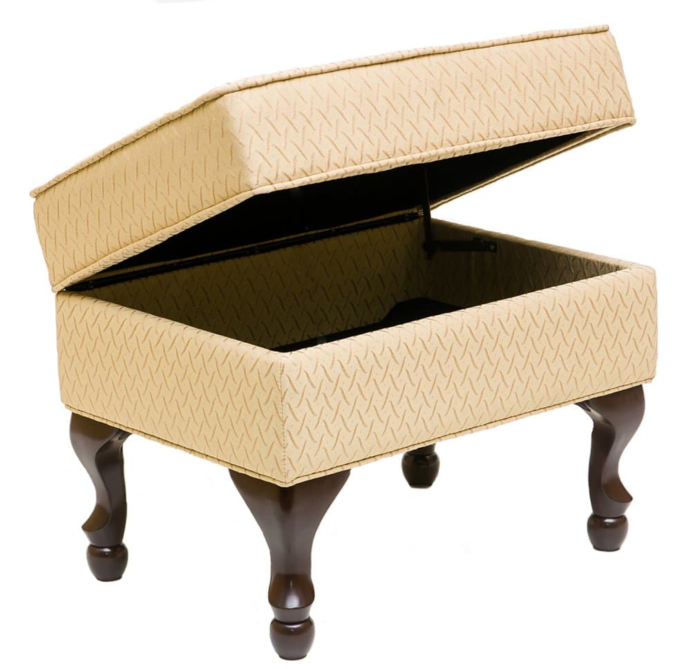 Risedale Storage Ottoman Color: Bisque
