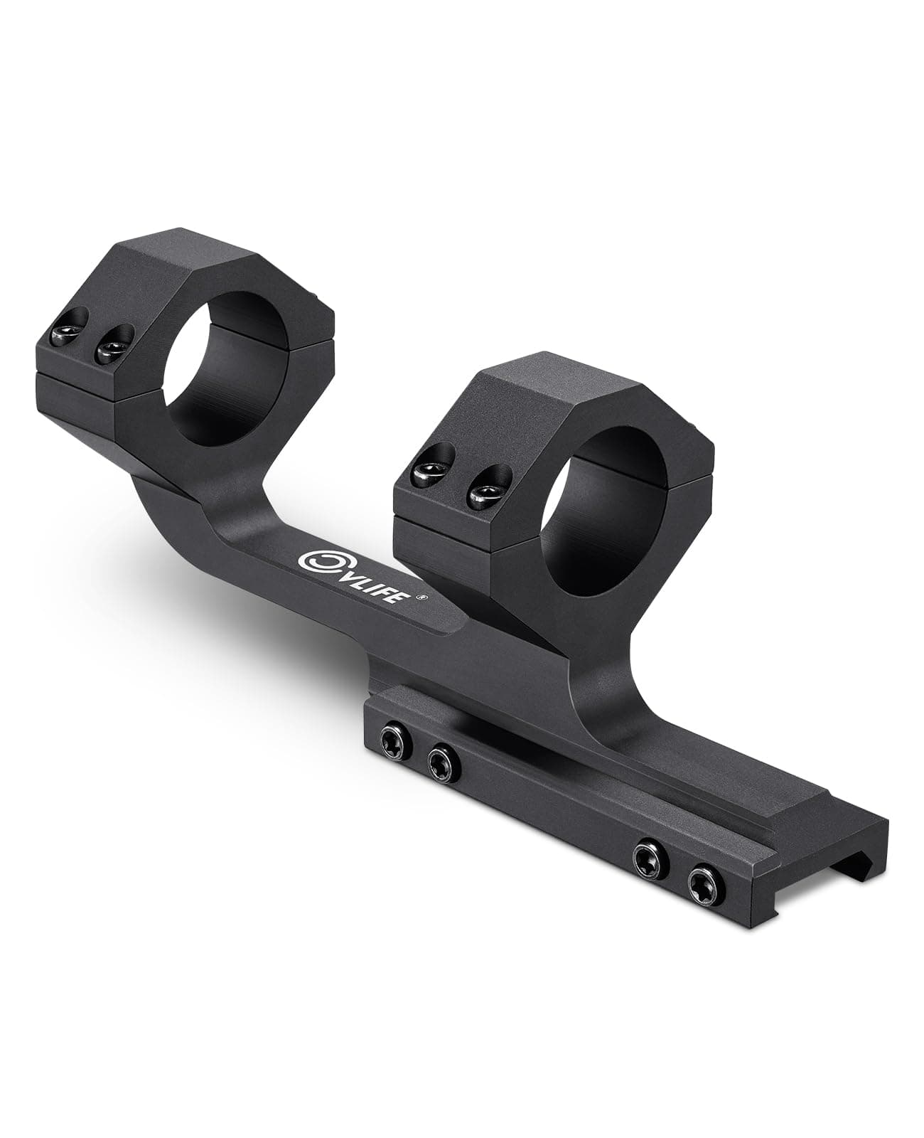 CVLIFE Cantilever Scope Mounts, Offset Dual Ring One-Piece Scope Mount, Lightweight Aluminum