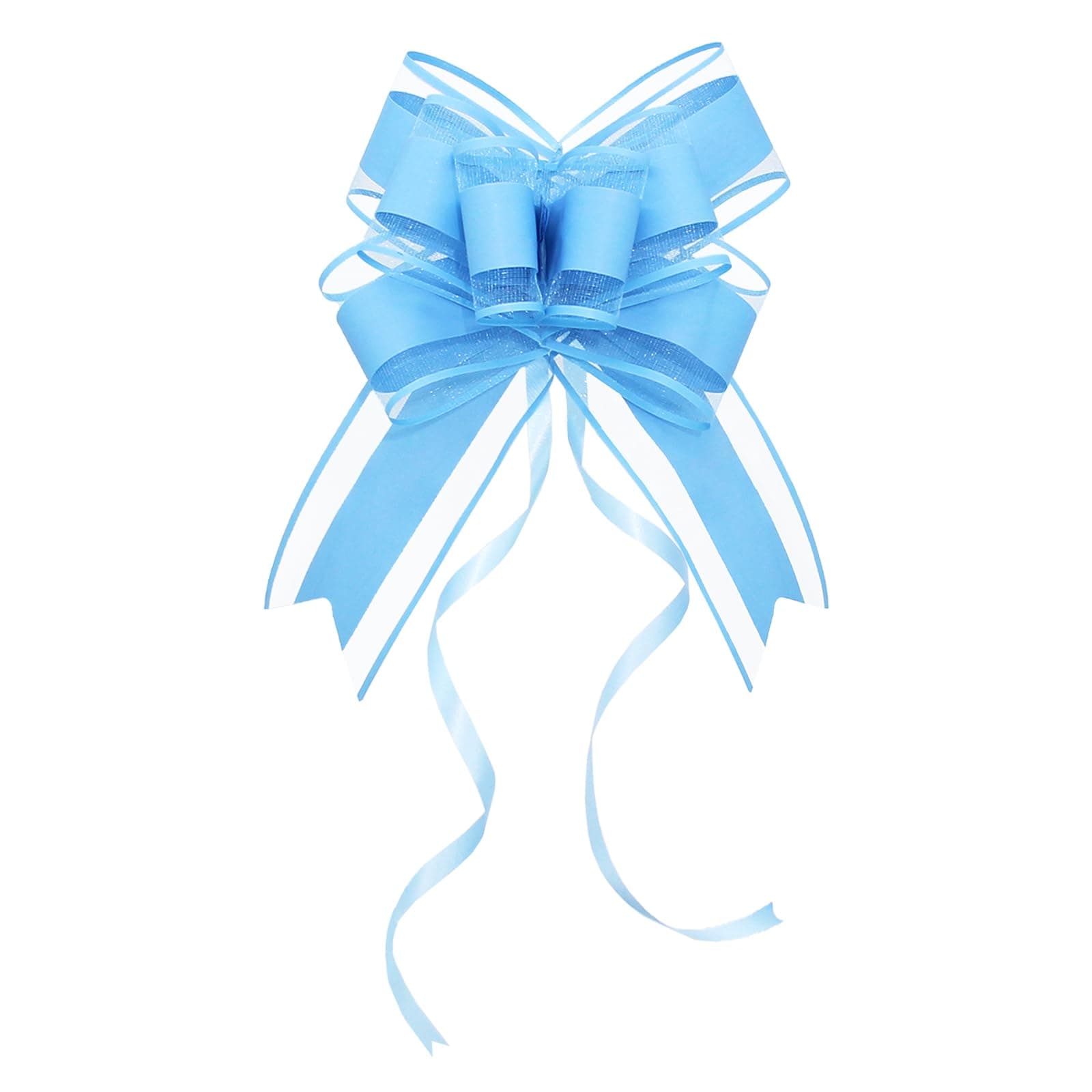 Blue Gift Bow