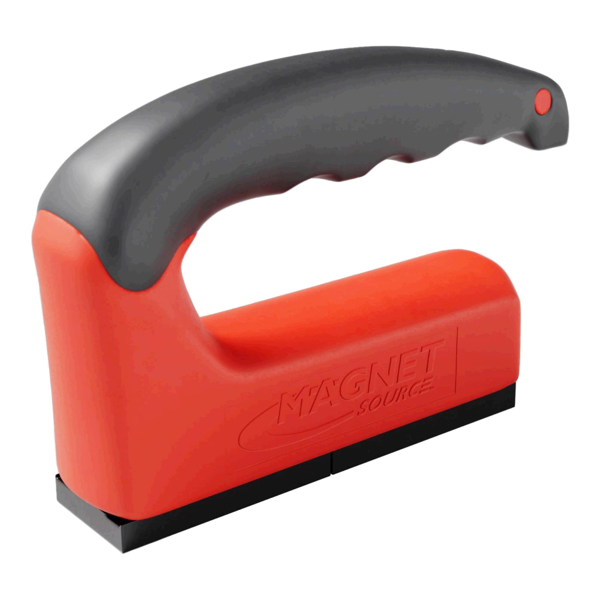 Master Magnetics Strong Magnet | Powerful Magnet with Ergonomic Handle | 100 lb Pull Force | 07501, Red