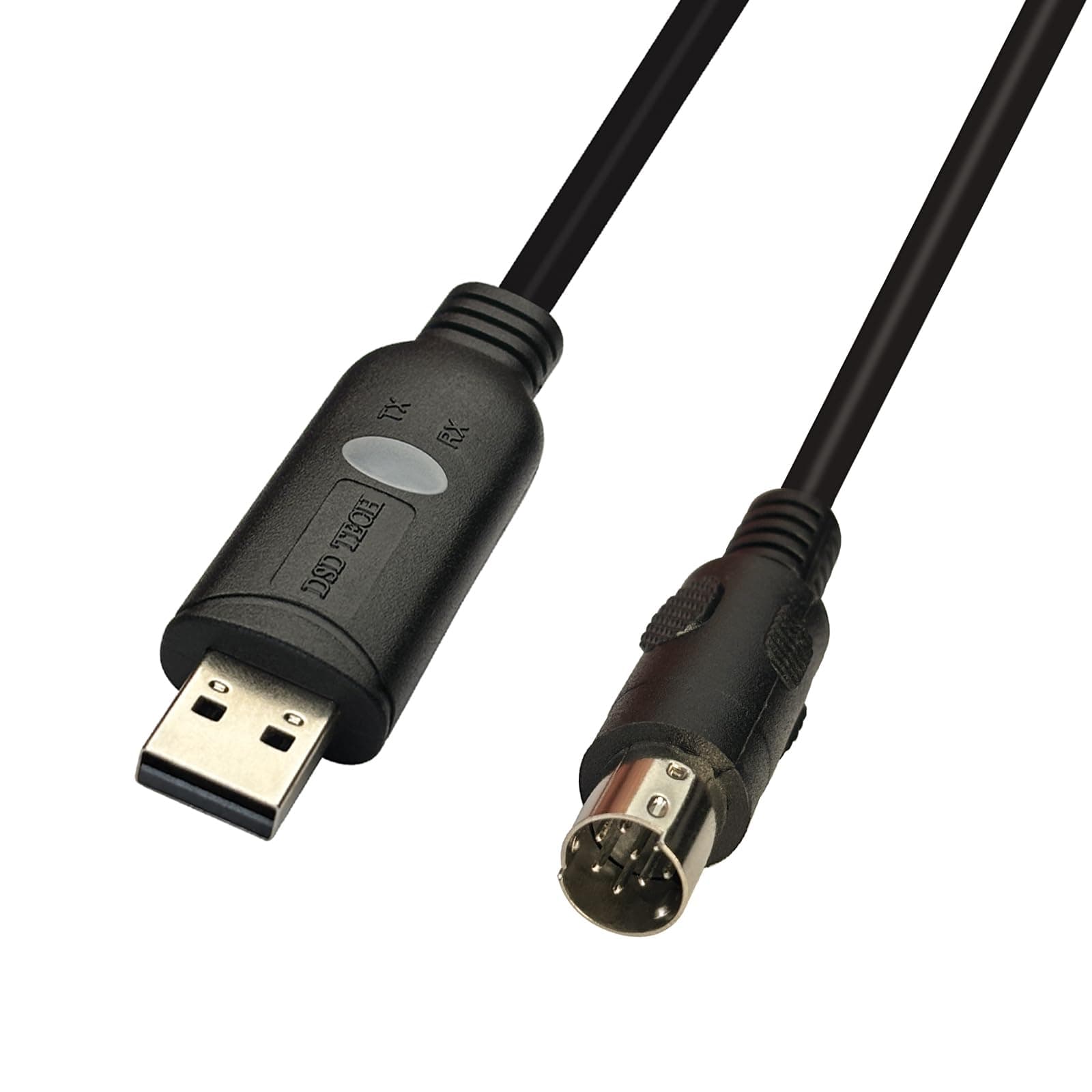 SH-P8V USB RS422 Programming Cable for Mitsubishi PLC FX3U and FX Series-4.9FT