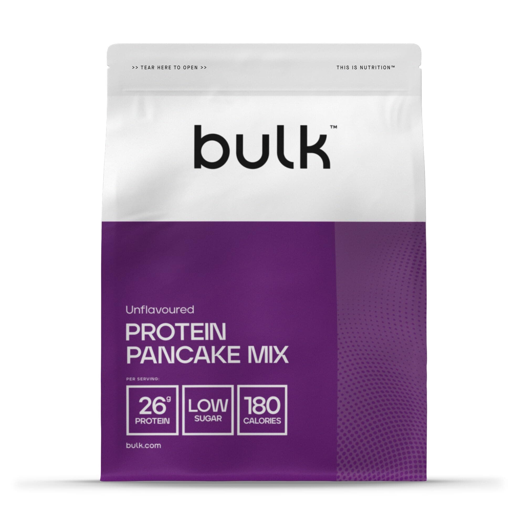 Bulk High Protein Pancake Mix, Original, 500 g, Packaging May Vary