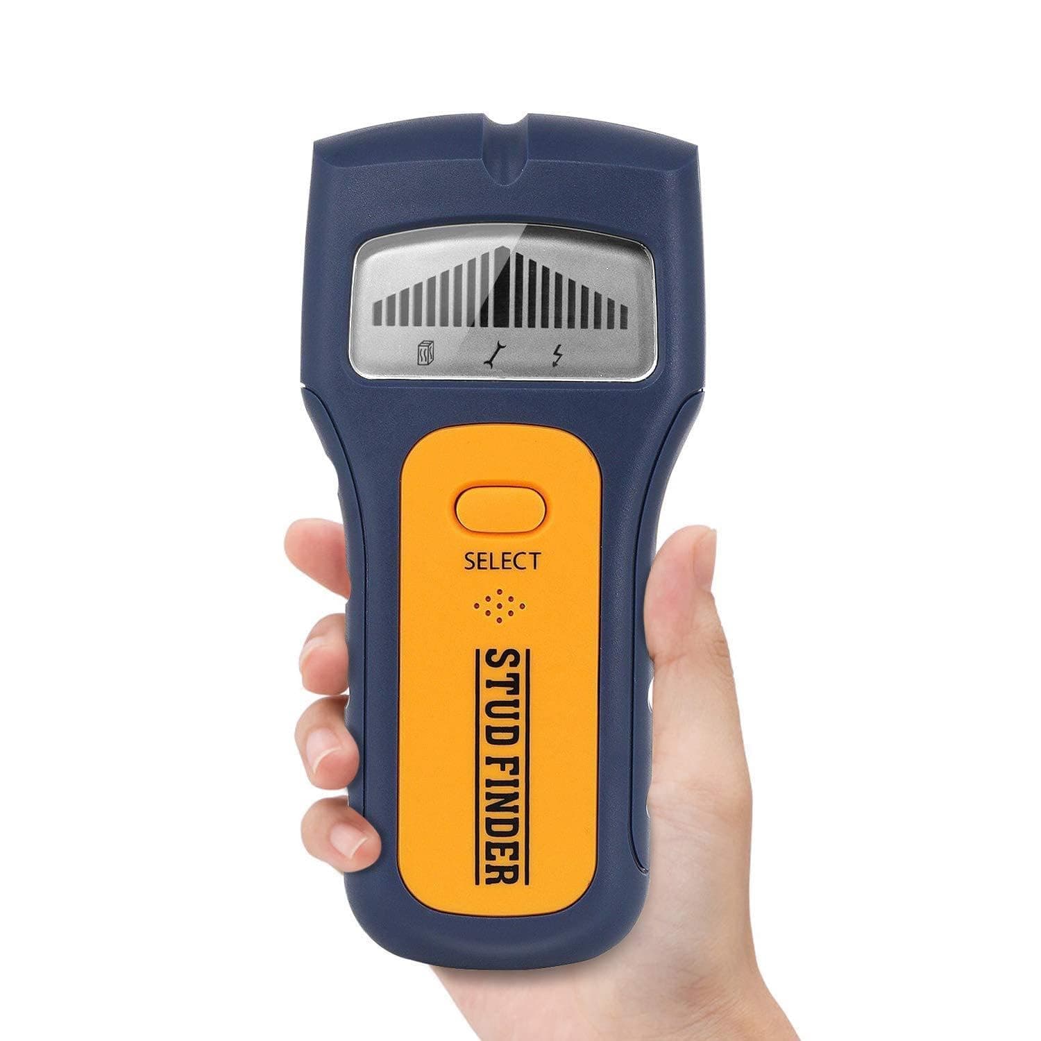 Electric Stud Finder, Multi Scanning Wall Sensor with Sound Warning for Wood Stud/AC Wire/Metal Detector