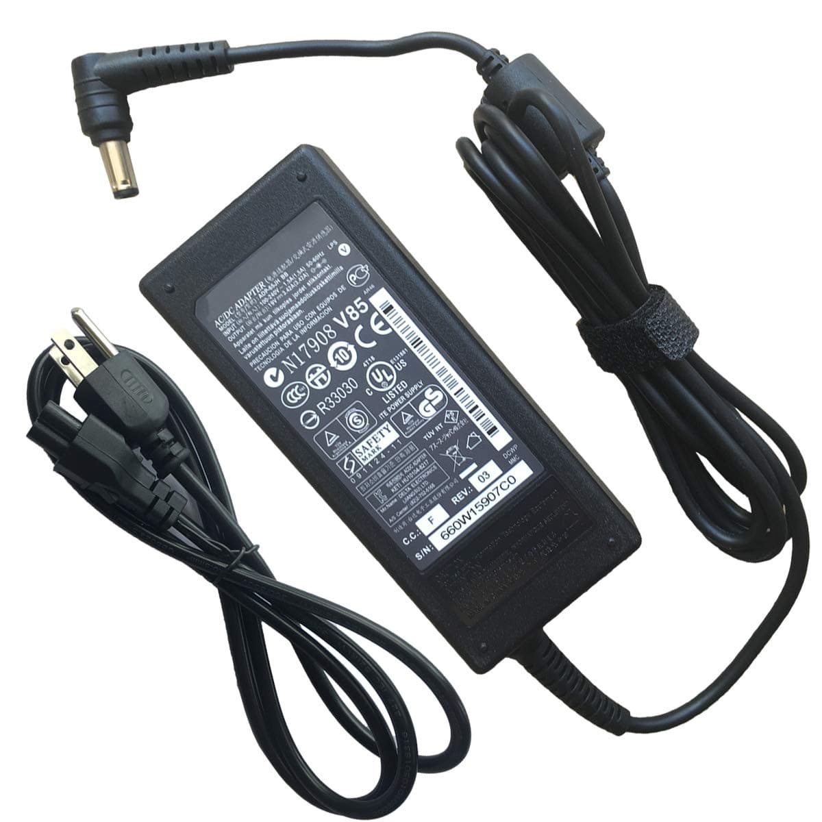 Origin Laptop Adapter 19V 3.42A AC/DC Adapter For ASUS R33030 N17908 V85 X550 X551 X552 X555 X401A X502C Q400A Q500A Q501 Q501LA Q502 ADP-65JH 65W Notebook Charger Power Supply
