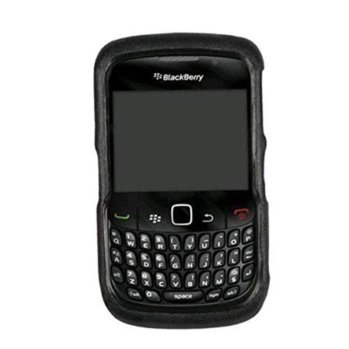 Technocel Leather Shield for BlackBerry 8520/8530 Curve 2 - Black