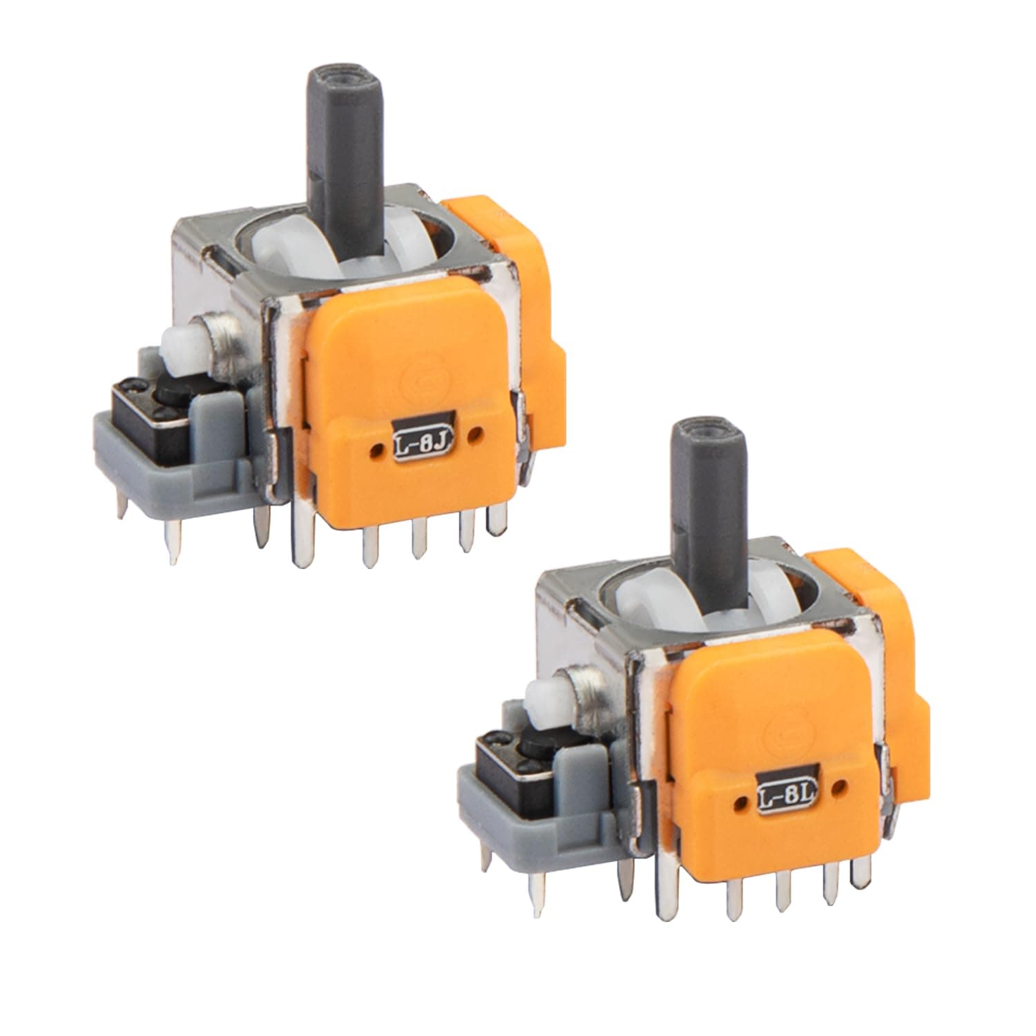 2Pack Hall Effect 3D Analog Stick Joystick Replacement for PS5 Controller