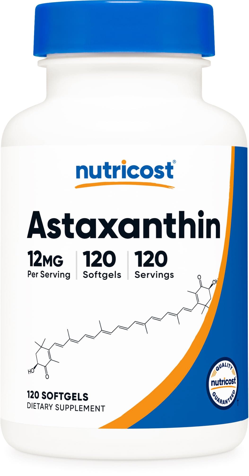 Astaxanthin 12mg, 120 Softgels