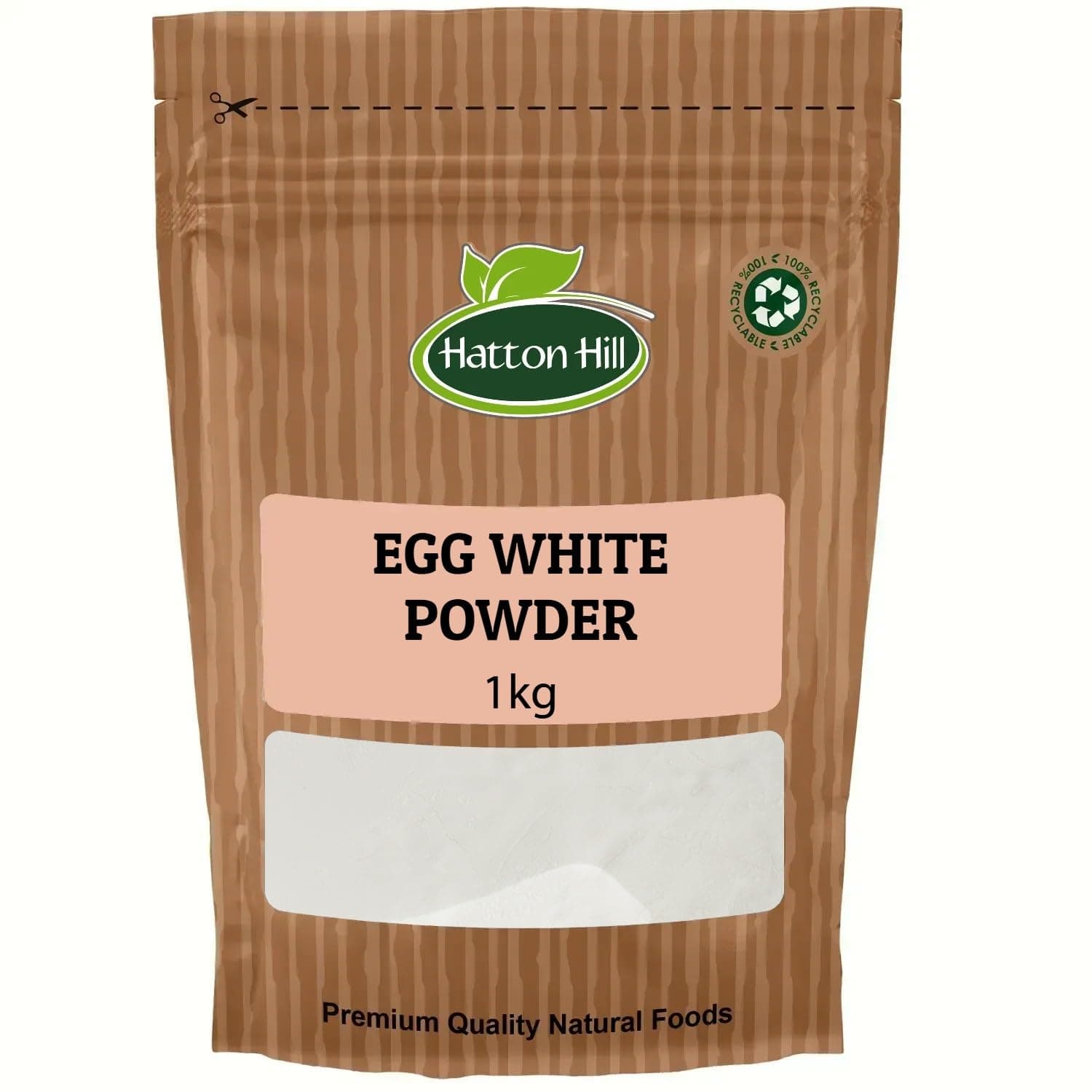 Egg White Powder 1kg – High Protein Dried Egg Whites for Baking, Cooking & Whipped Egg Whites – by Hatton Hill