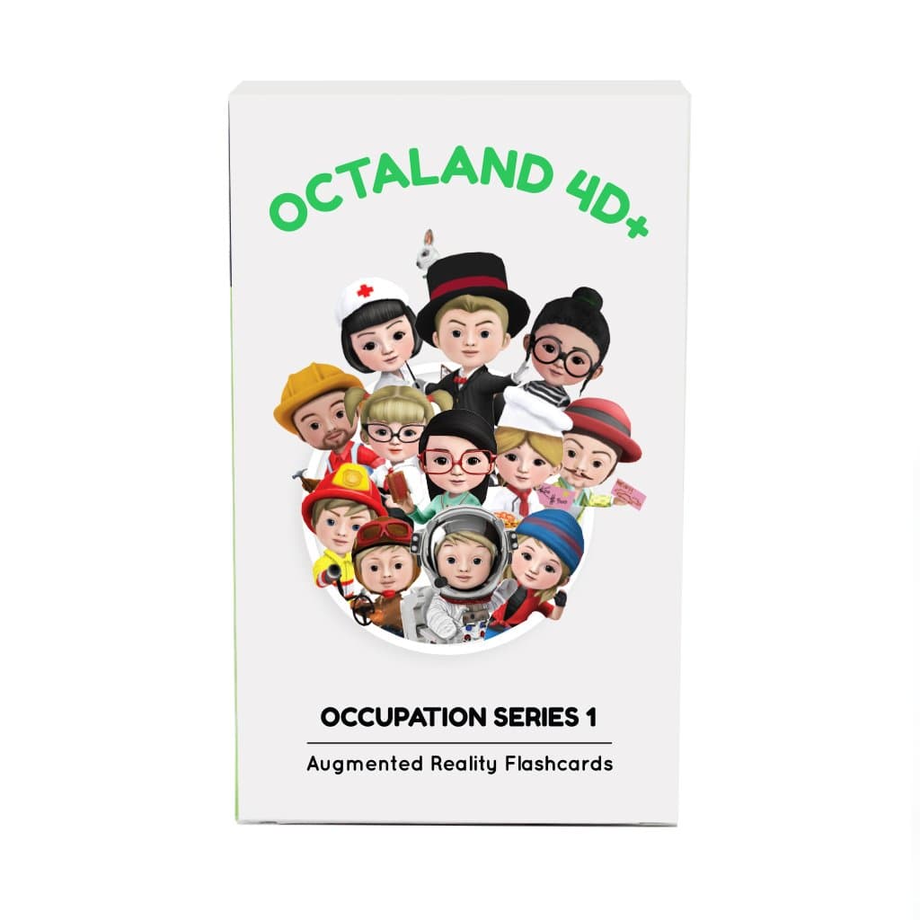 Octaland 4D Flash Cards
