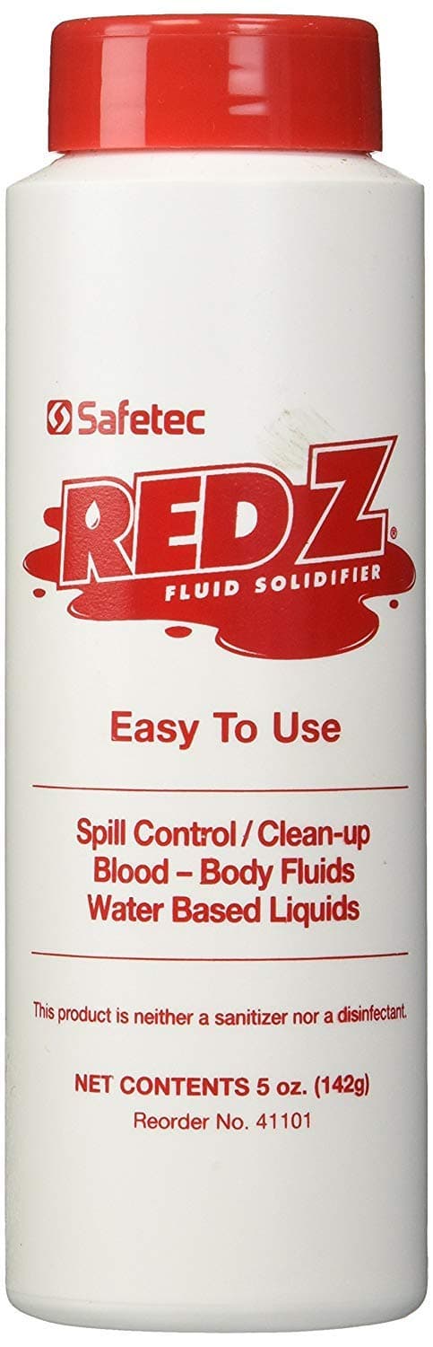 53376M Red Z Fluid Control Solidifier, 5 oz. Shaker Bottle